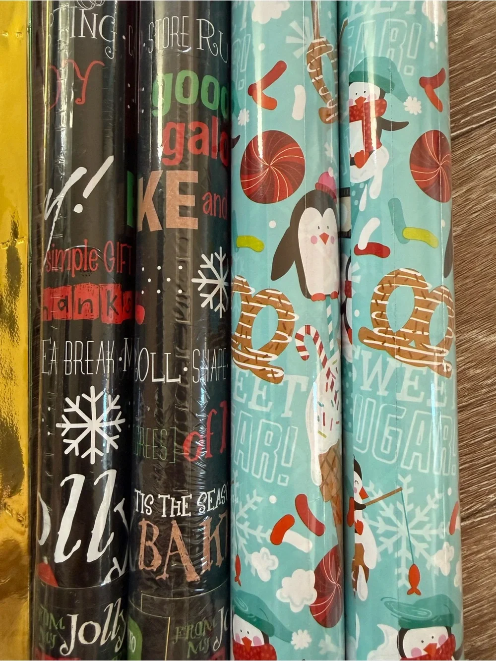 Christmas wrapping paper bundle
